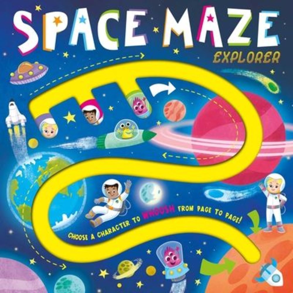 Space Maze Explorer: Maze Book for Kids -- Igloobooks